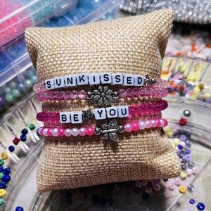 PINK 💞 bracelet set